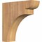 Ekena Millwork Yorktown Smooth Corbel, Western Red Cedar, 3 1/2"W x 12"D x 12"H COR04X12X12YOR00SWR - alternate 1